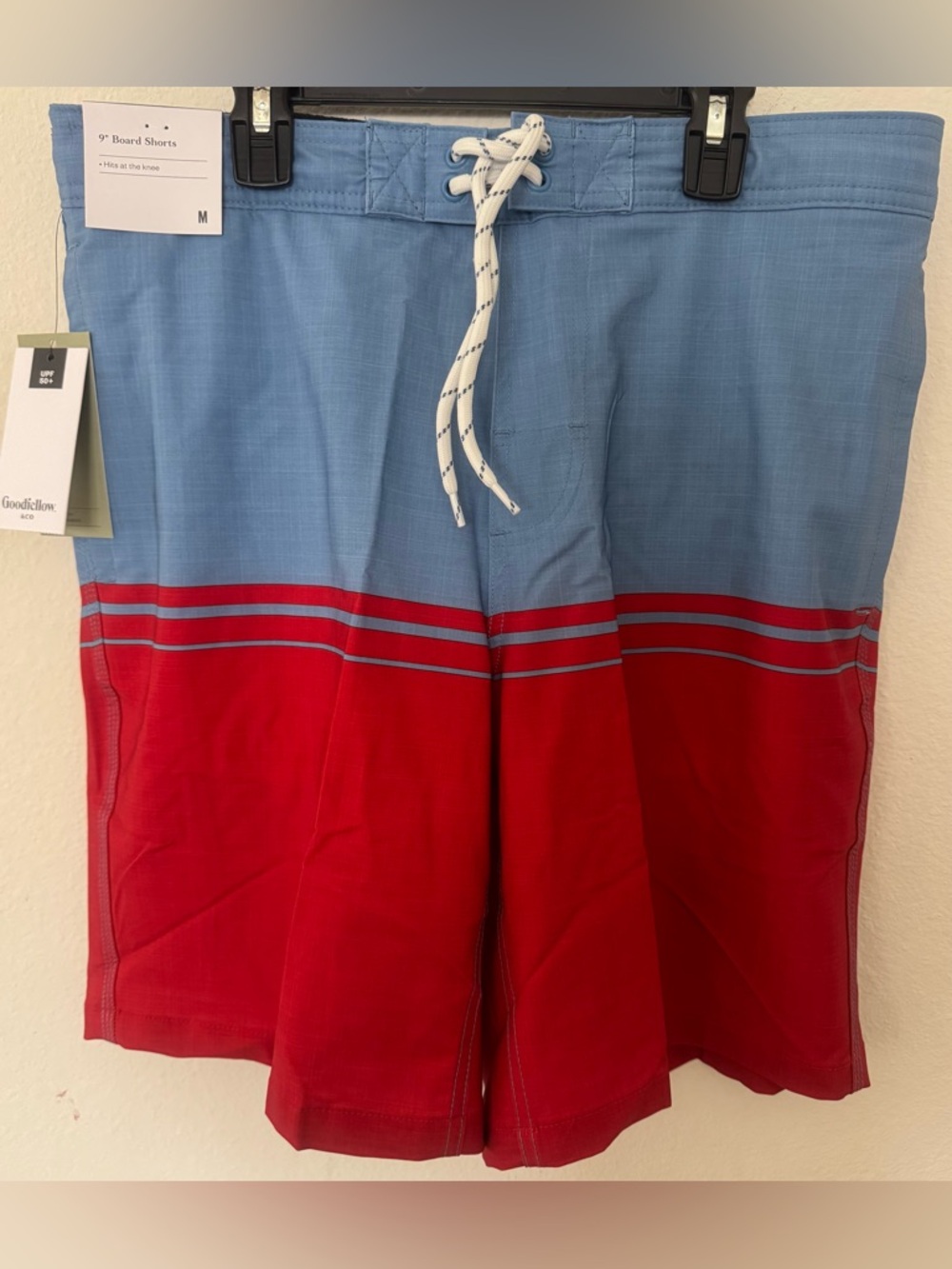Men's 9" Colorblock Board Swim Shorts - Goodfellow & Co